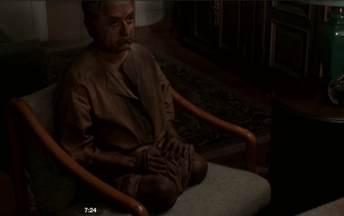 Shake, rattle and... wait a minute, where the crap does he keep his wheelie cart while hiding in a butt?